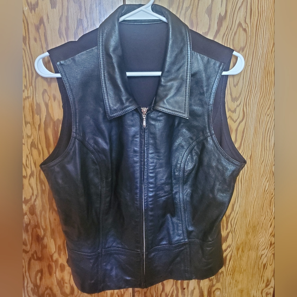 Womans Wilson Leather Vest size xl